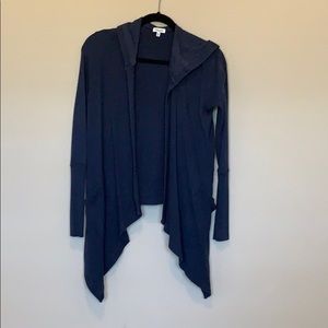Splendid Thermal Cardigan with Hood
